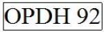 OPDH 92
